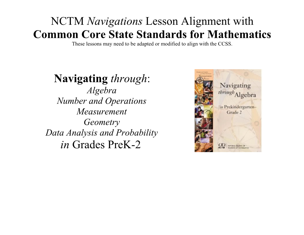 Common Core State Standards for Mathematics