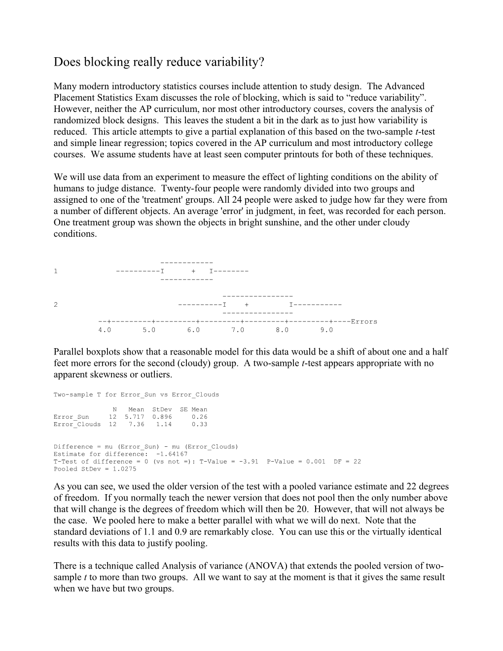 Many Modern Introductory Statistics Courses Include Attention to Study Design