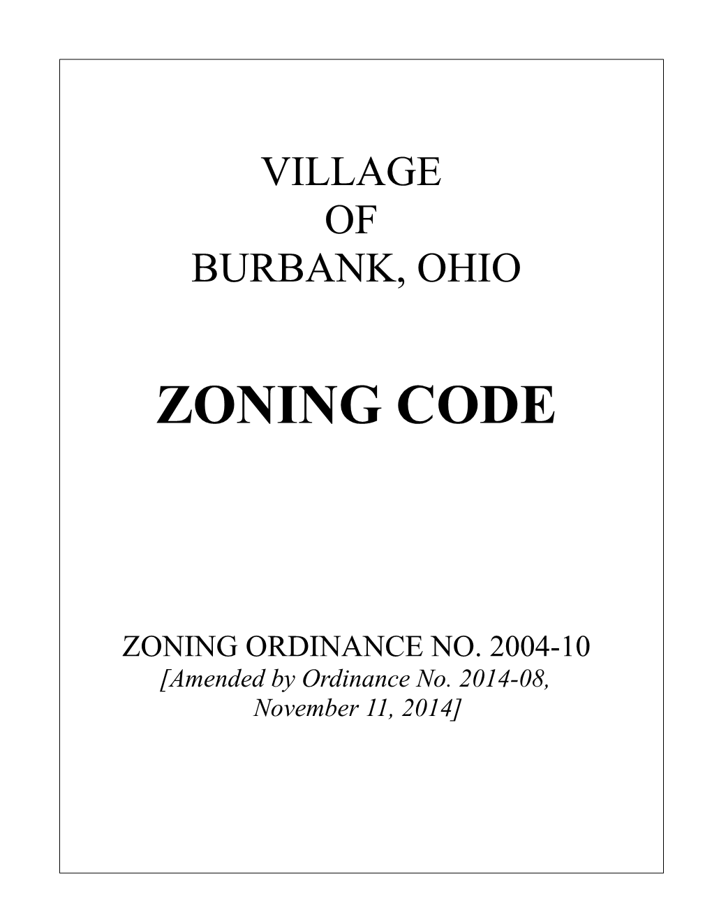 An Ordinance to Regulate and Restrict the Location of Buildings and Other Structures, And