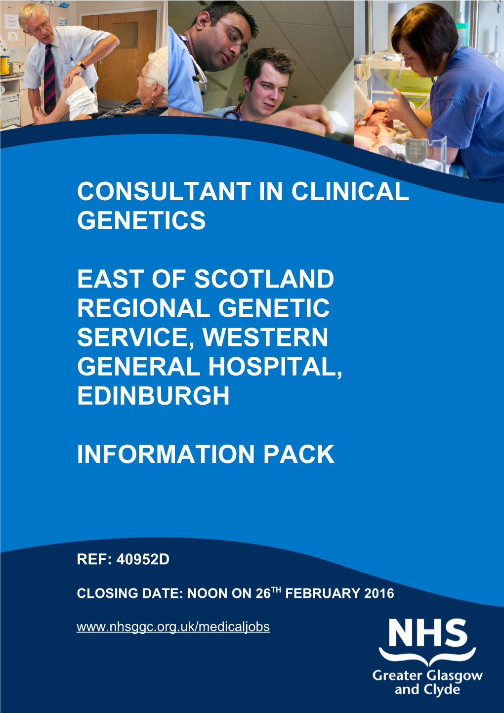 East of Scotland Regional Genetic Service, Western General Hospital, Edinburgh