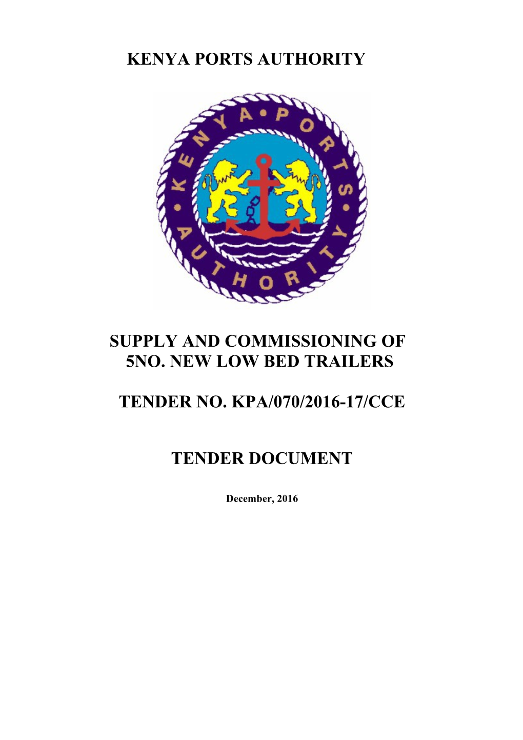 Standard Tender Document s2