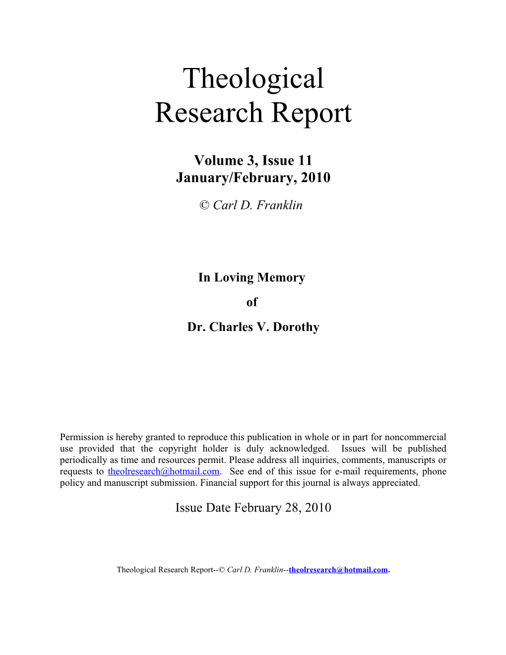 Research Report