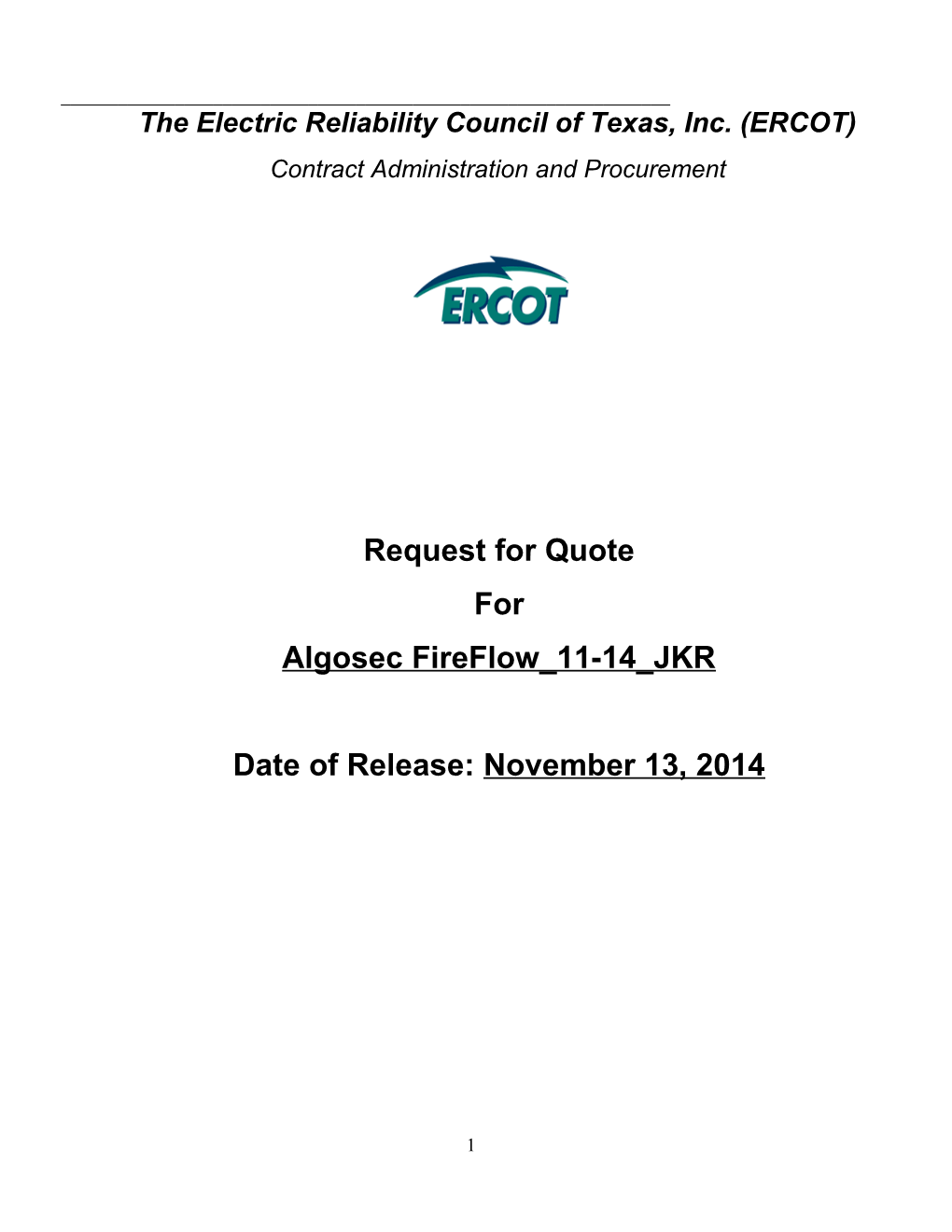 The Electric Reliability Council of Texas, Inc. (ERCOT) s2