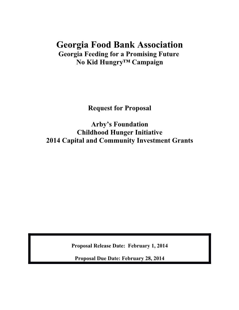 Georgia Food Bank Association