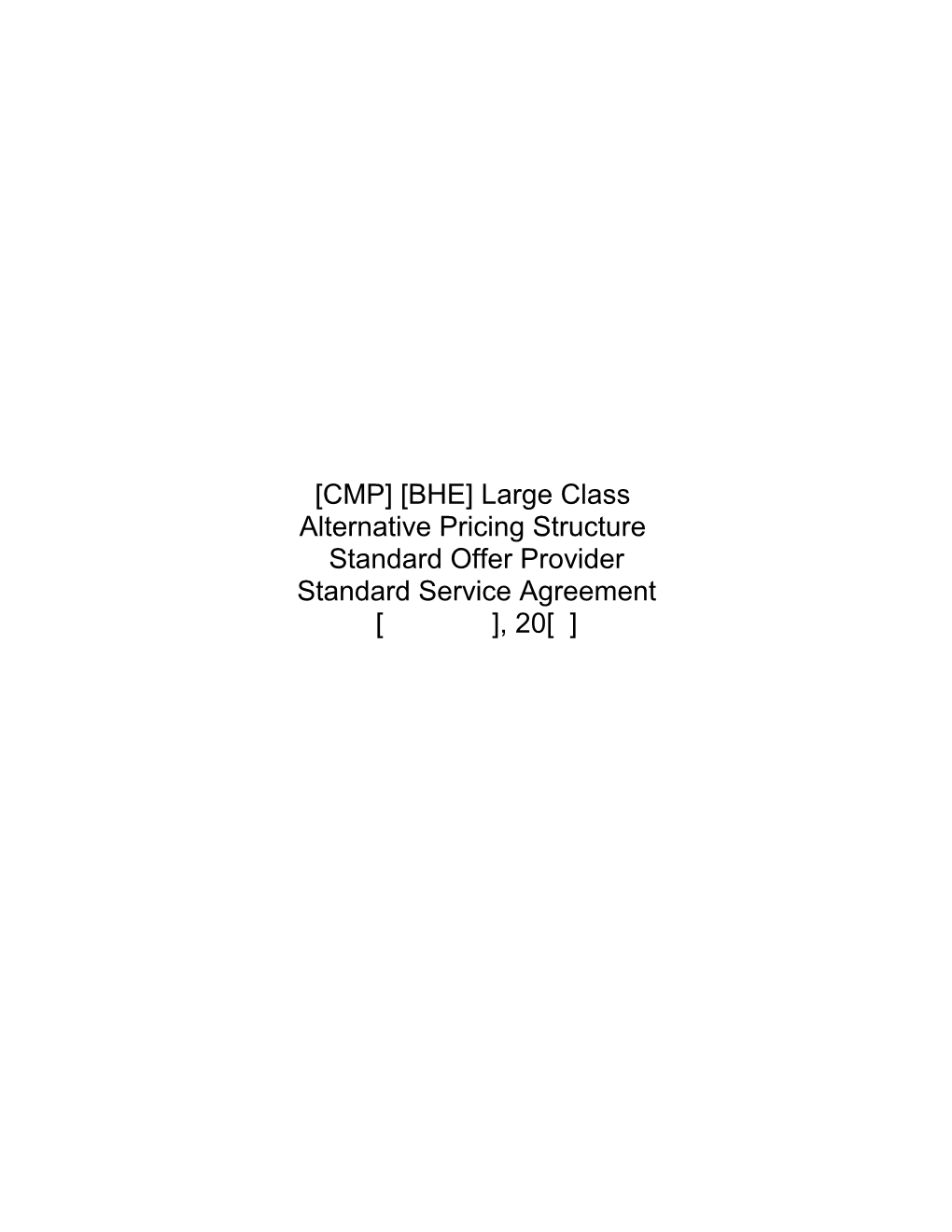CMP BHE Large Class