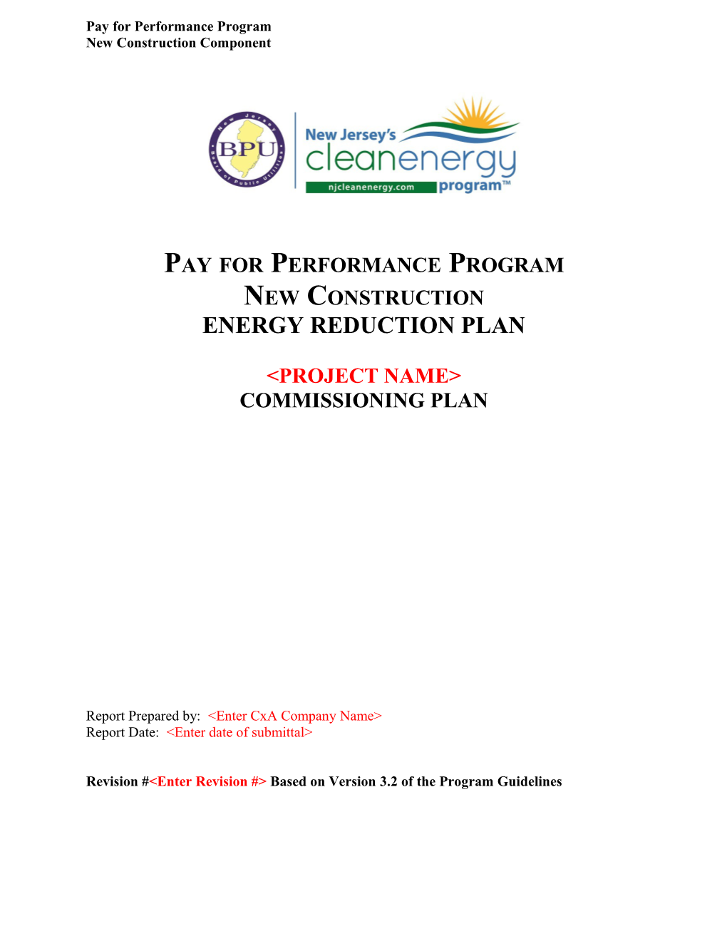 Pay for Performance Program