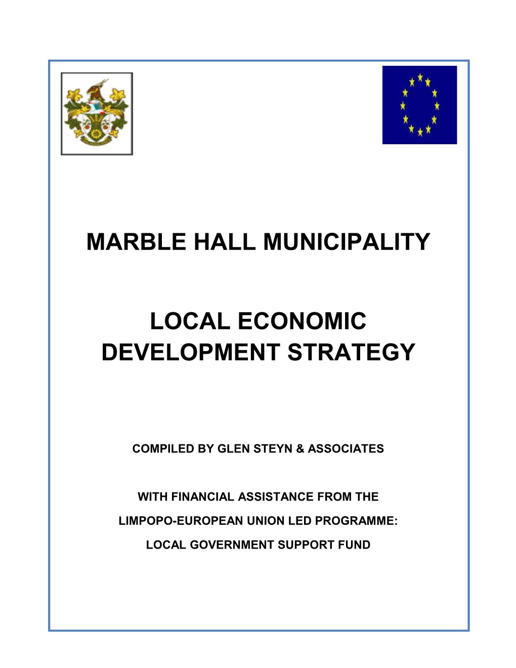 Local Economic Development Strategy