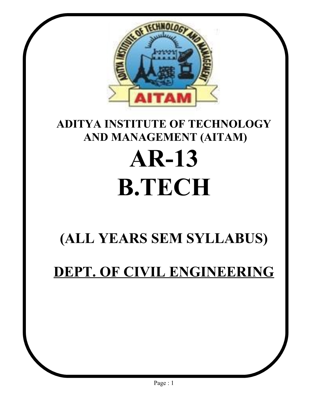 Aditya Institute of Technology