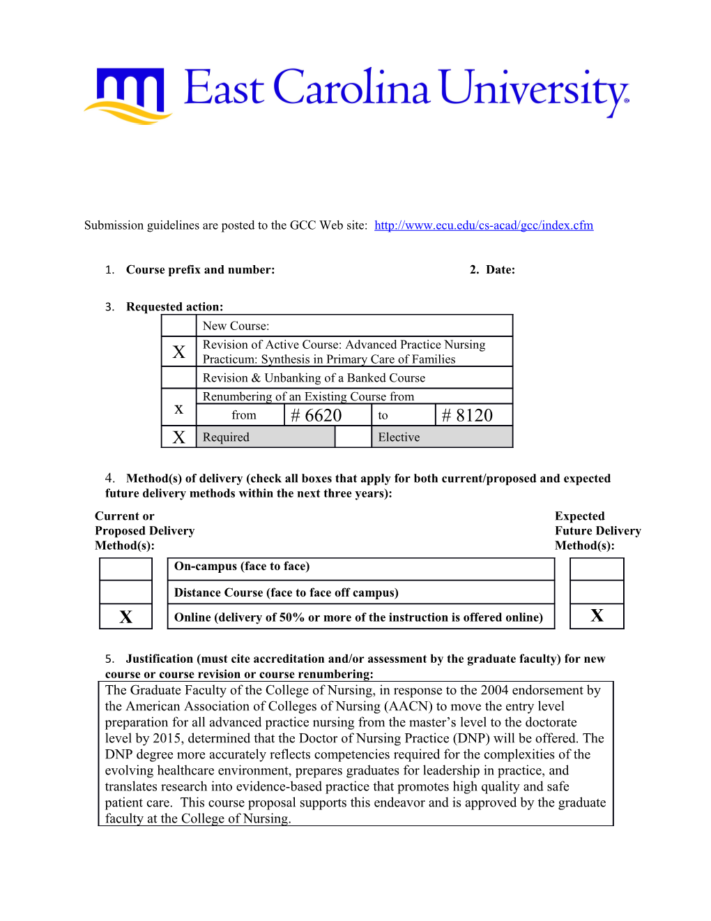 Submission Guidelines Are Posted to the GCC Web Site s2