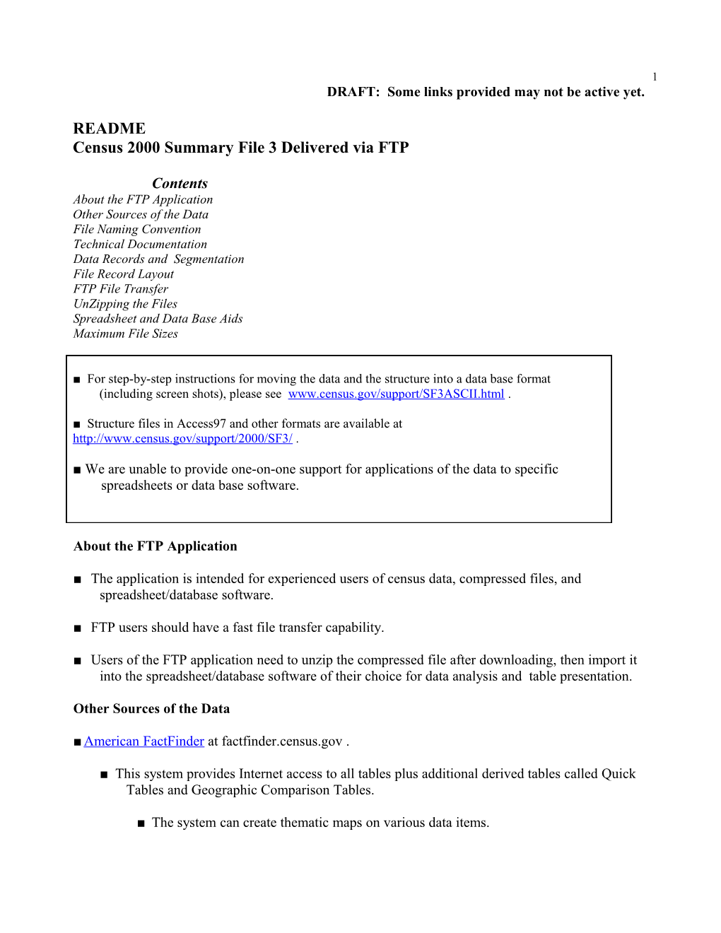 This Test File Provides Users with the Opportunity to Test Their FT s1