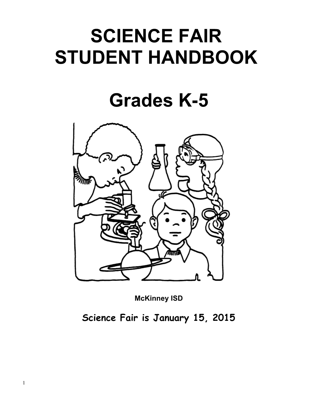 Purpose of the Science Fair s1