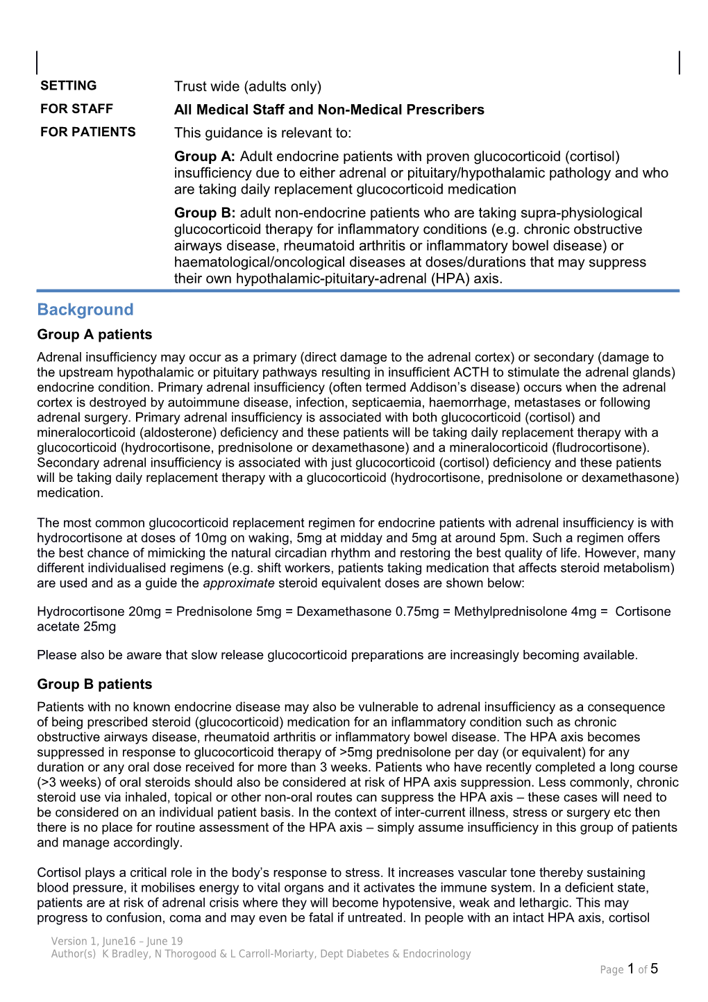 Quick Reference Guide - MRSA Topical Eradication