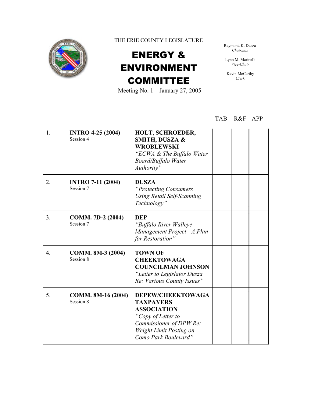 Energy & Environment