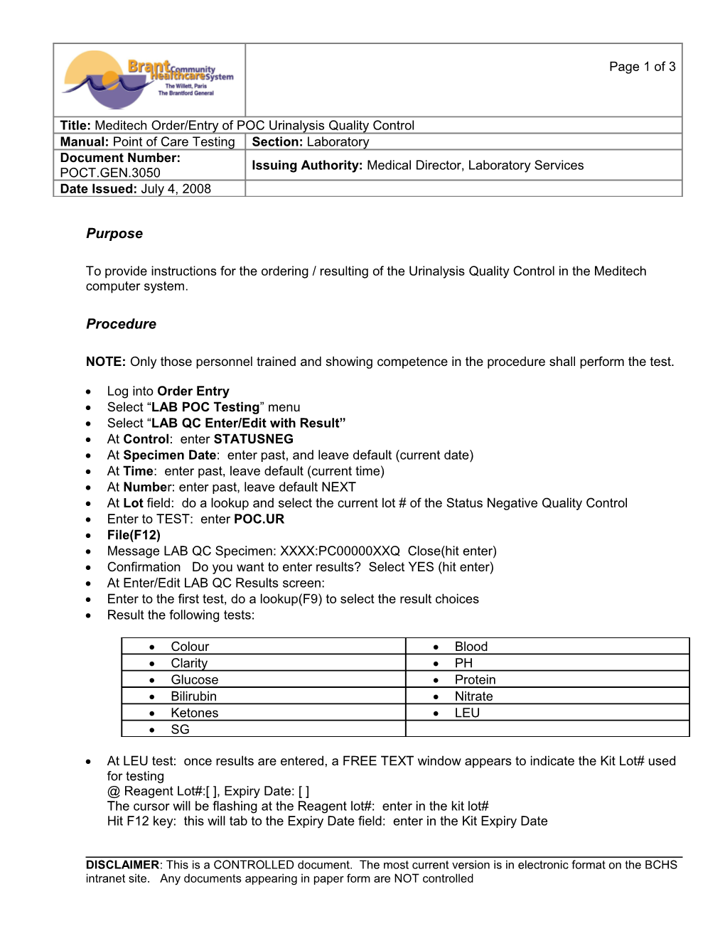 ILS Method Template