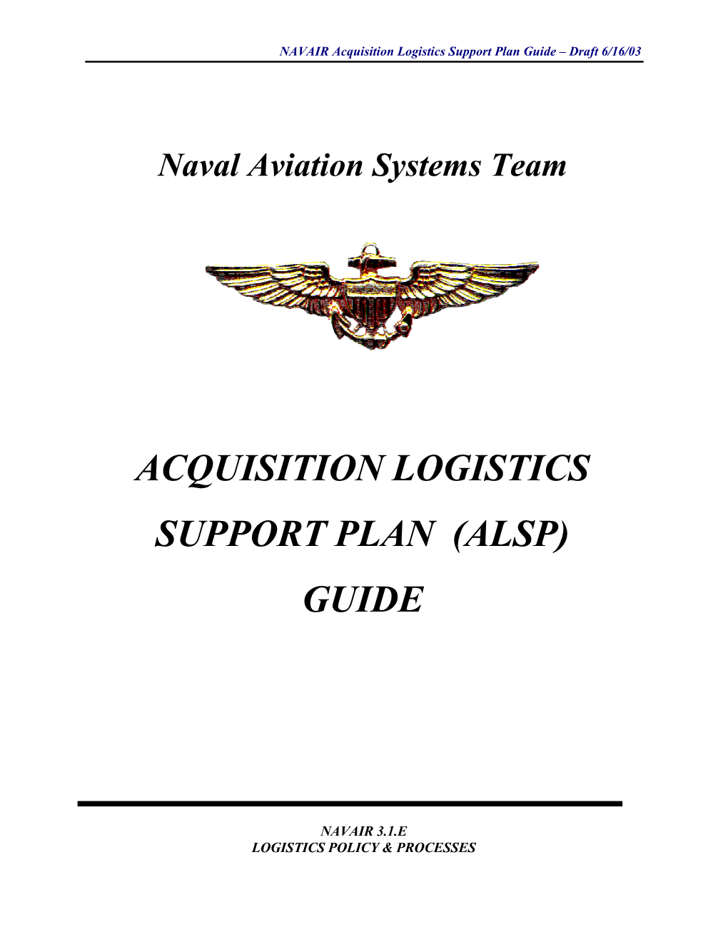 Naval Aviation Systems Team