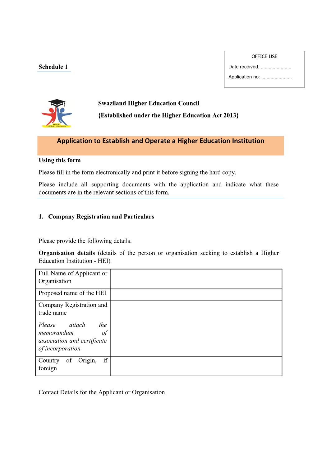 Please Fill in the Form Electronically and Print It Before Signing the Hard Copy