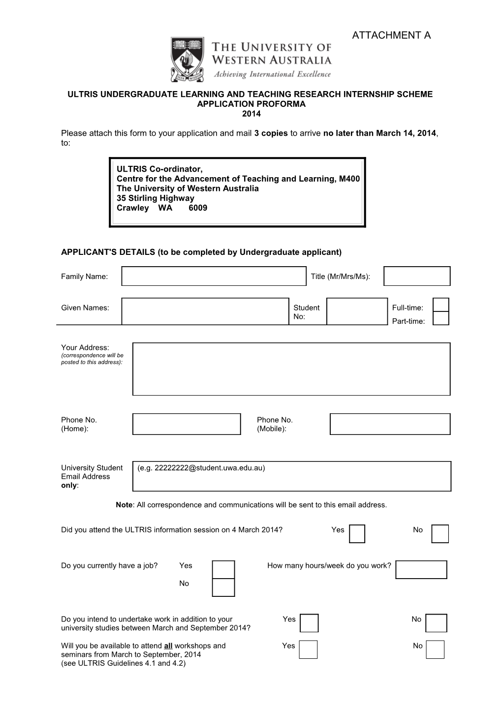 Postgraduate Teaching Internship Scheme for 2006