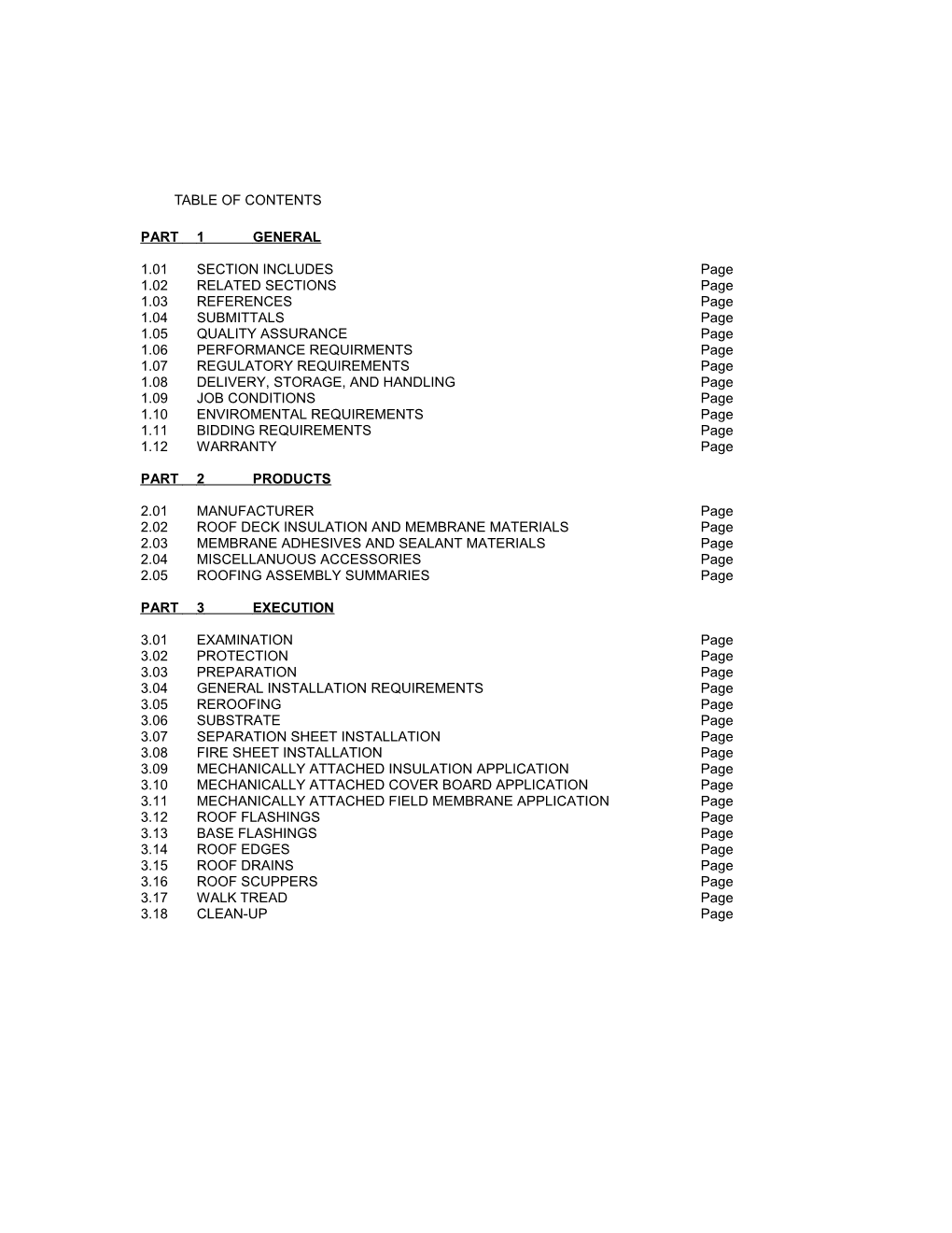 Master IB Specification