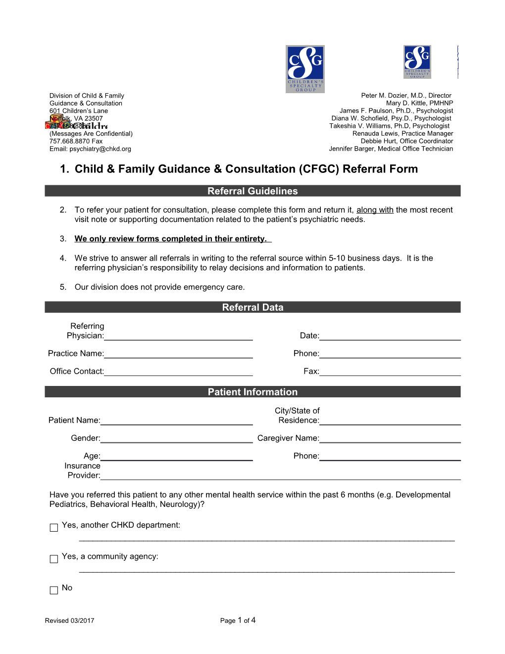 Employee Referral Form