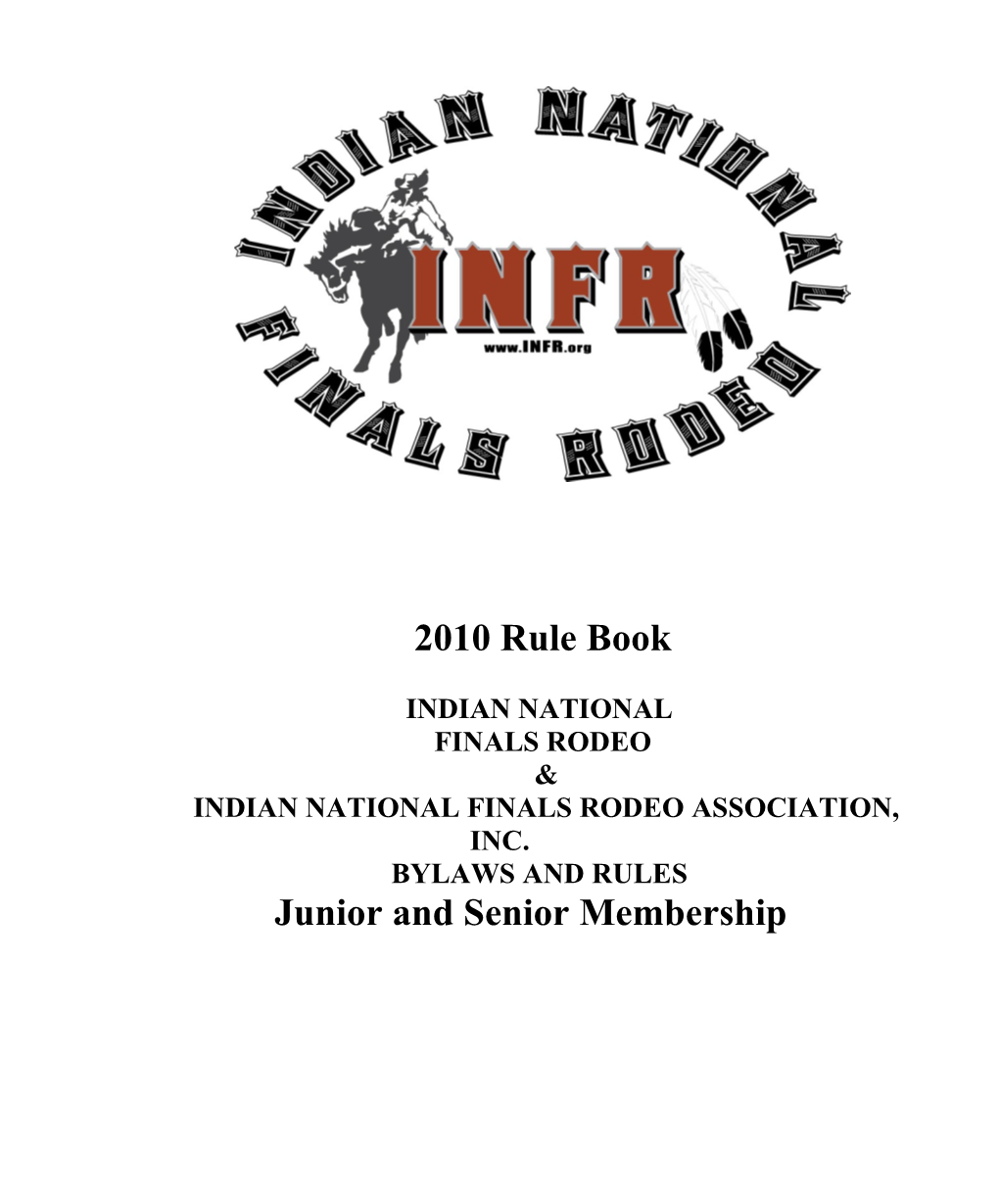 Indian National Finals Rodeo Association, Inc