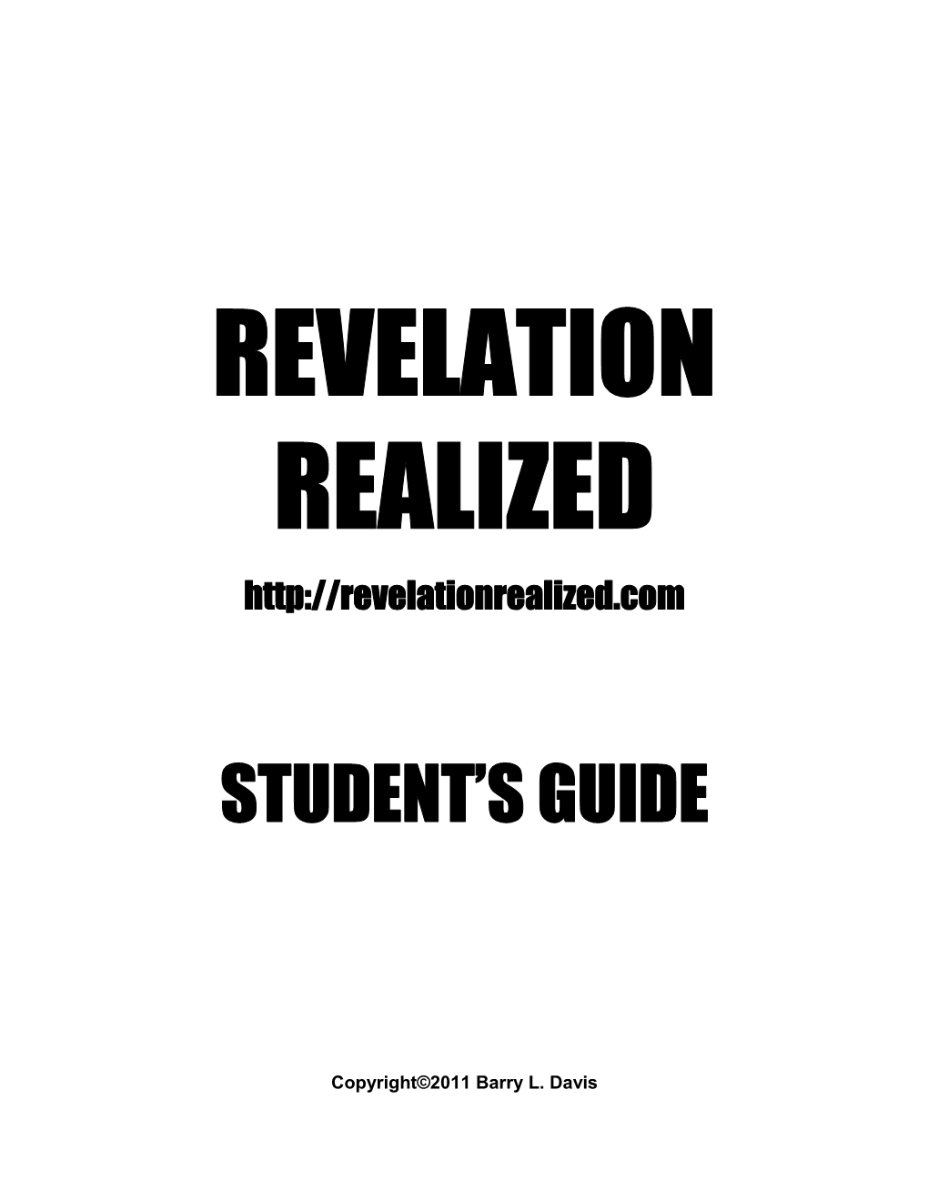 Revelation Realized