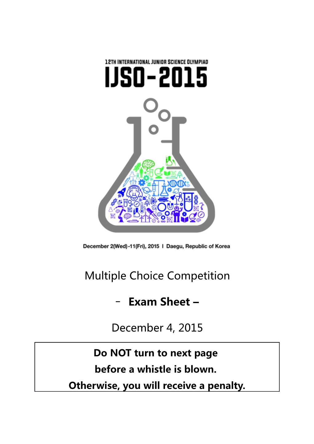 Multiple Choice Competition