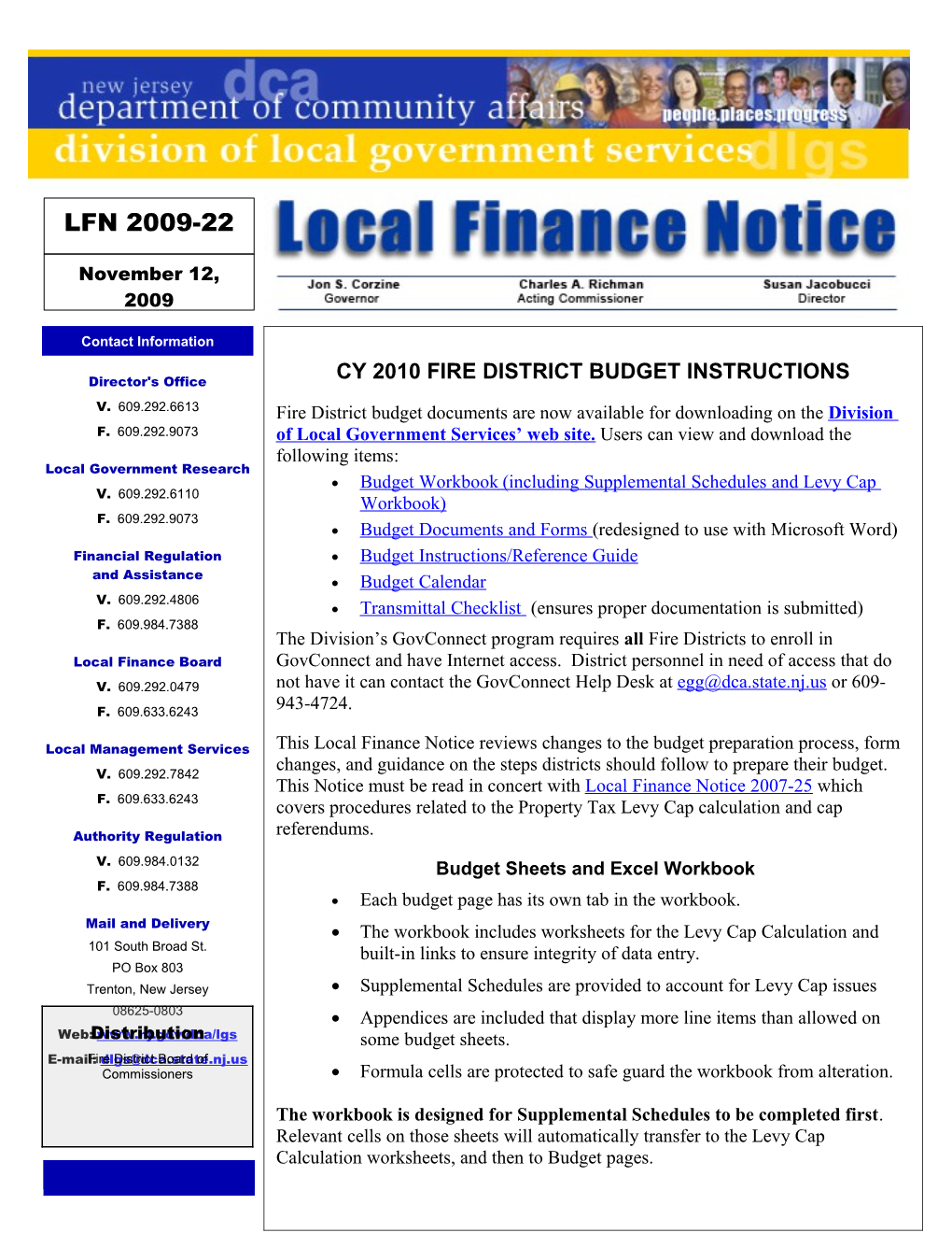 Local Finance Notice 2008-17October 14, 2008Page 1