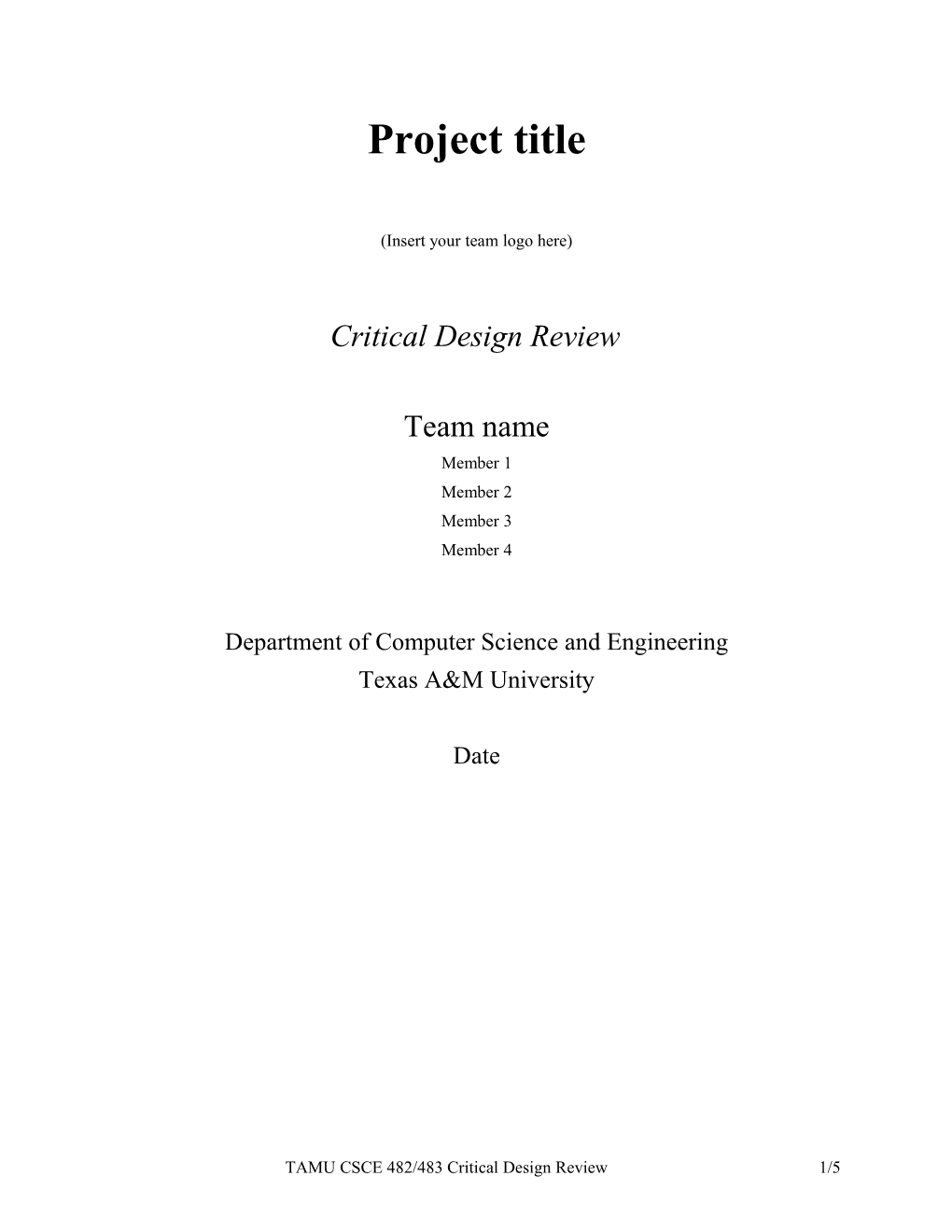 CEG 411/611: Microprocessor-Based System Design