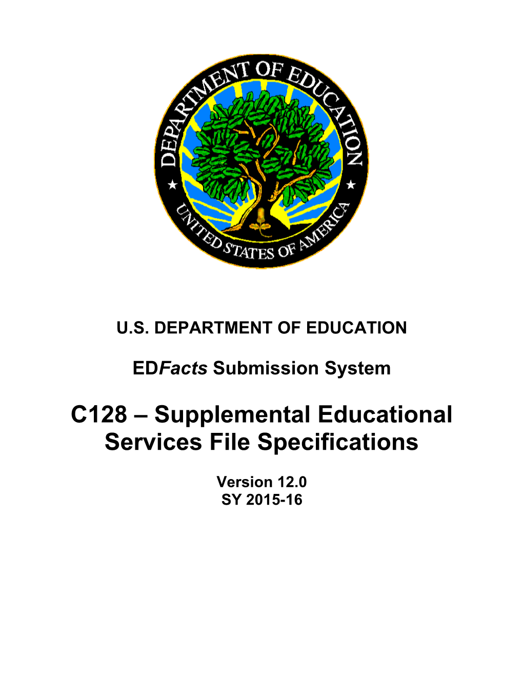 Supplemental Educational Services File Specifications (Msword)