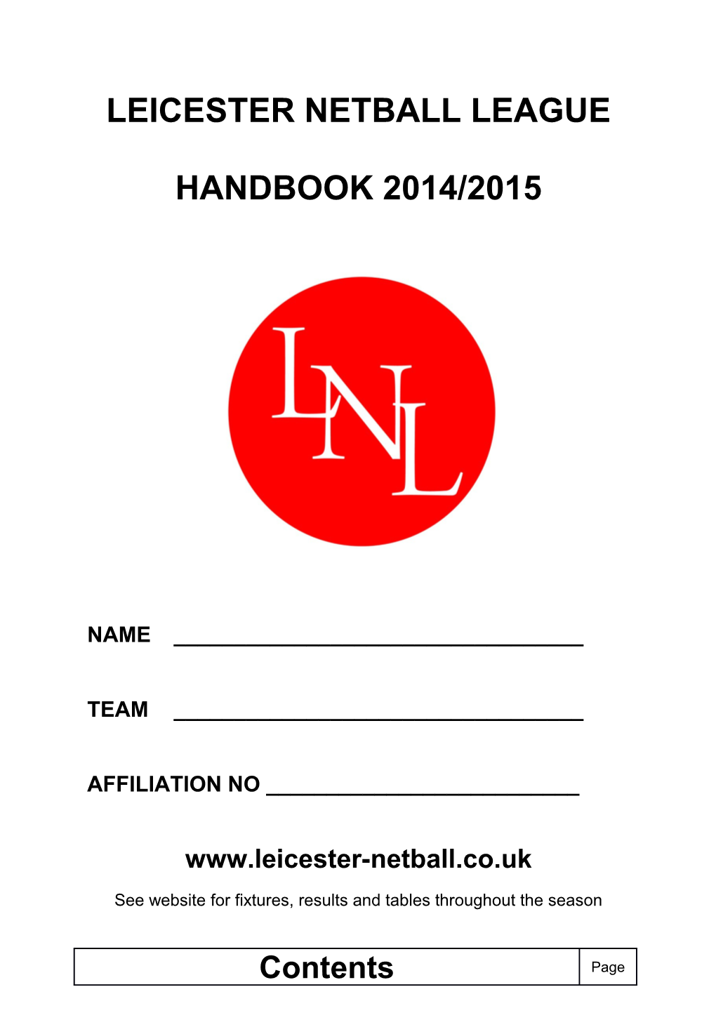 Leicester Netball League