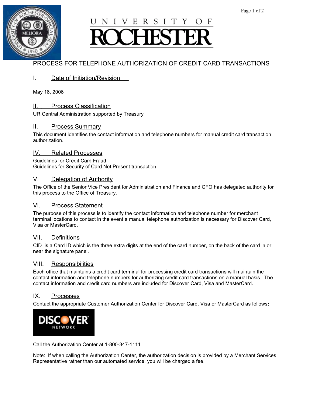 Process for Purchasing Equipment for Project Accounts