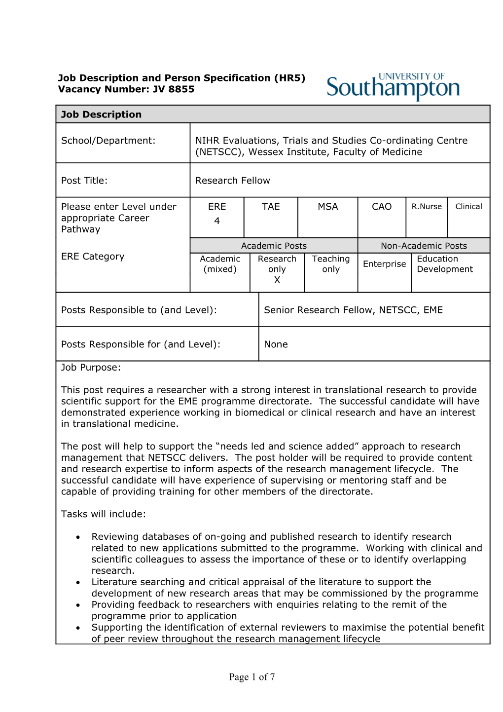 Reviewing Databases of On-Going and Published Research to Identify Research Related To