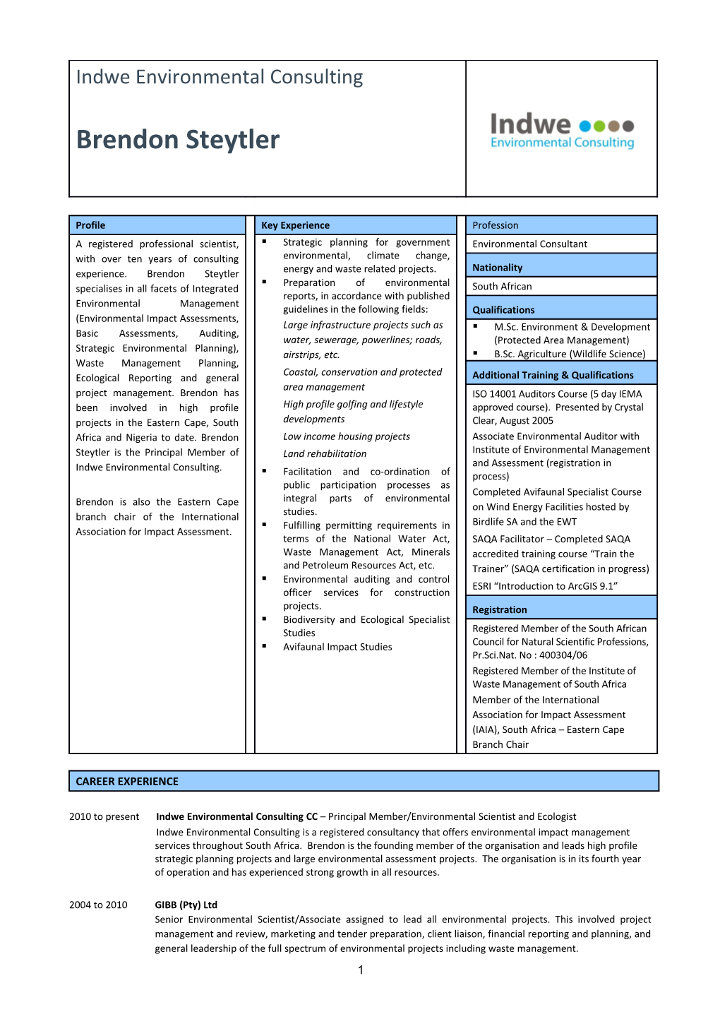 Indwe Environmental Consulting