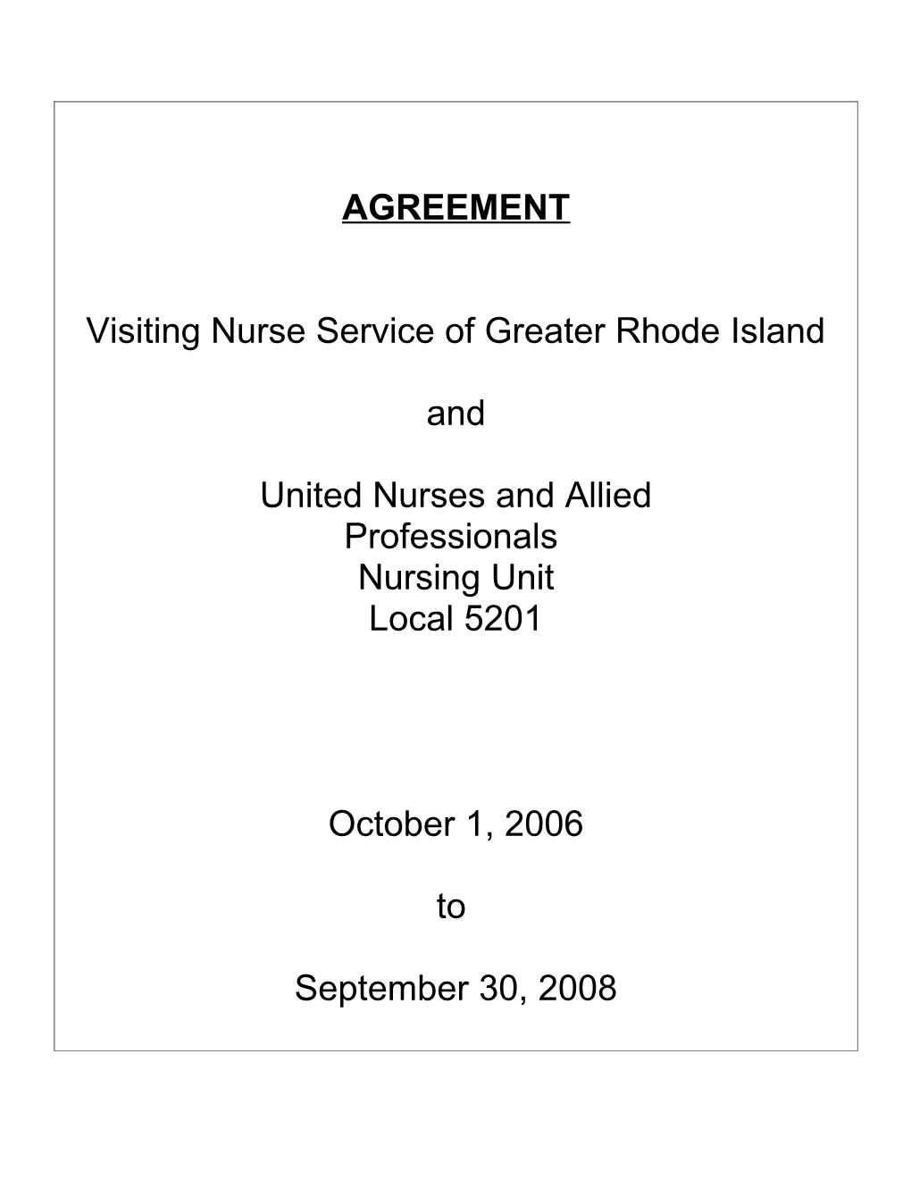 Visiting Nurse Service of Greater Rhode Island