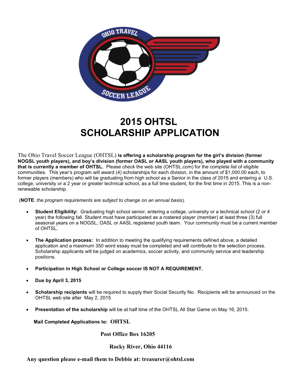 2010 Nogsl Scholarship Application