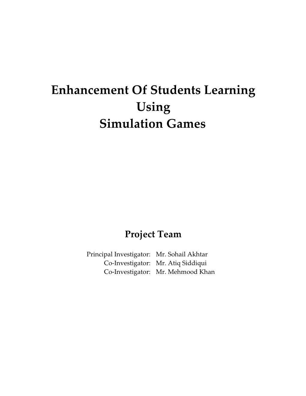 Simulation Games Are an Excellent Way to Provide Practical Decision-Making and Management