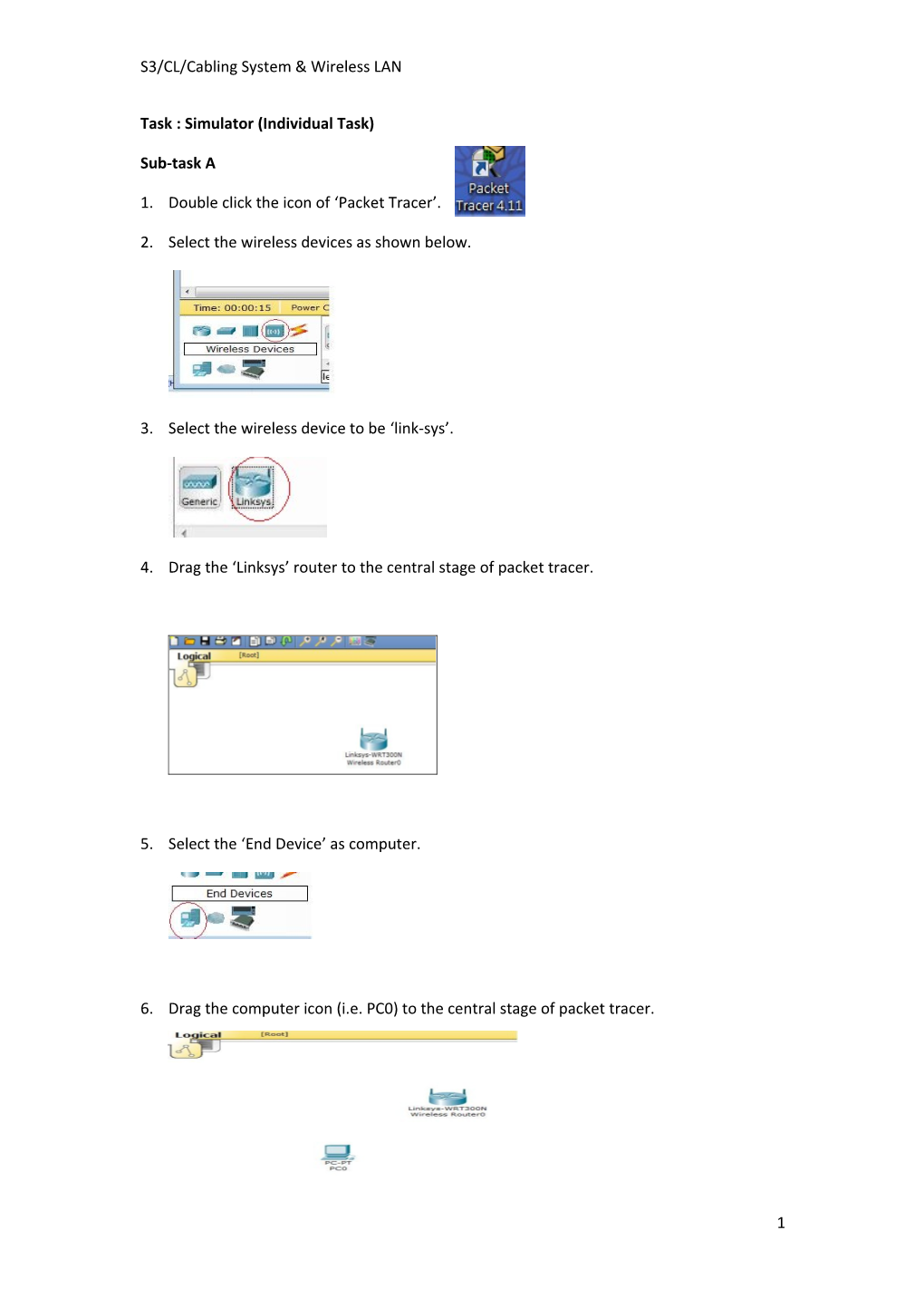 Task 3 Simulator (Individual Task)