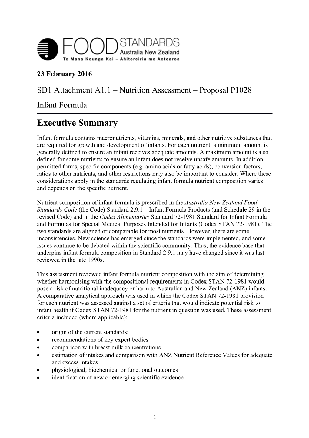 SD1 Attachment A1.1 Nutrition Assessment Proposal P1028