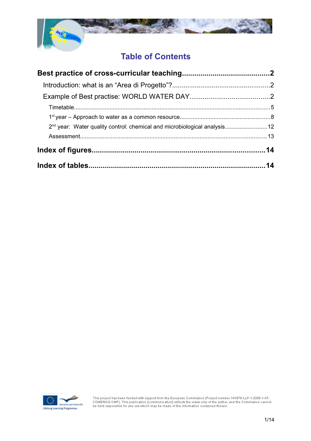 Best Practice of Cross-Curricular Teaching