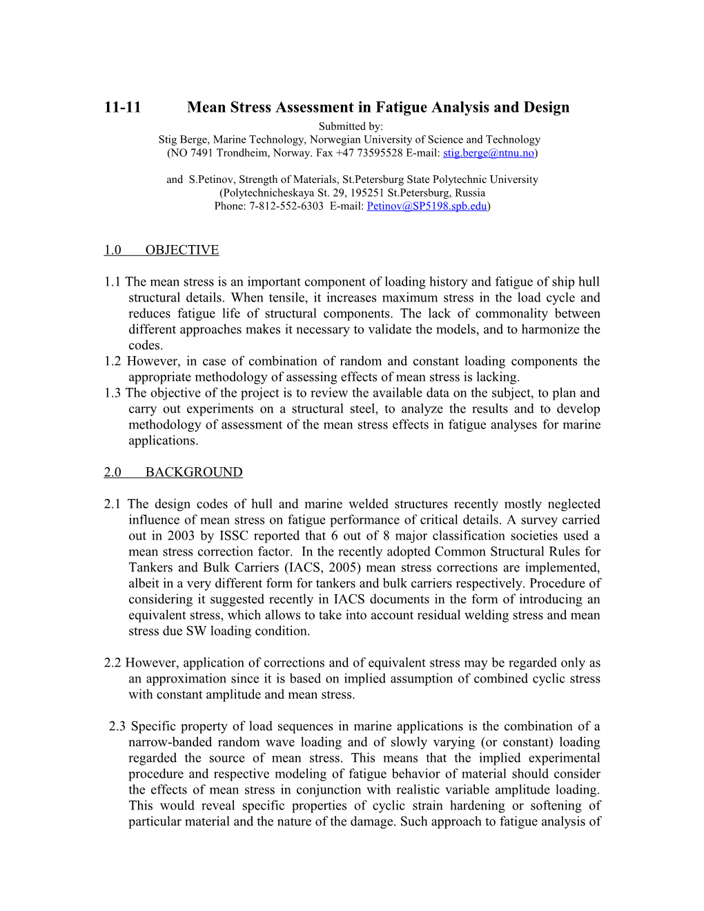 11-11Mean Stress Assessment in Fatigue Analysis and Design