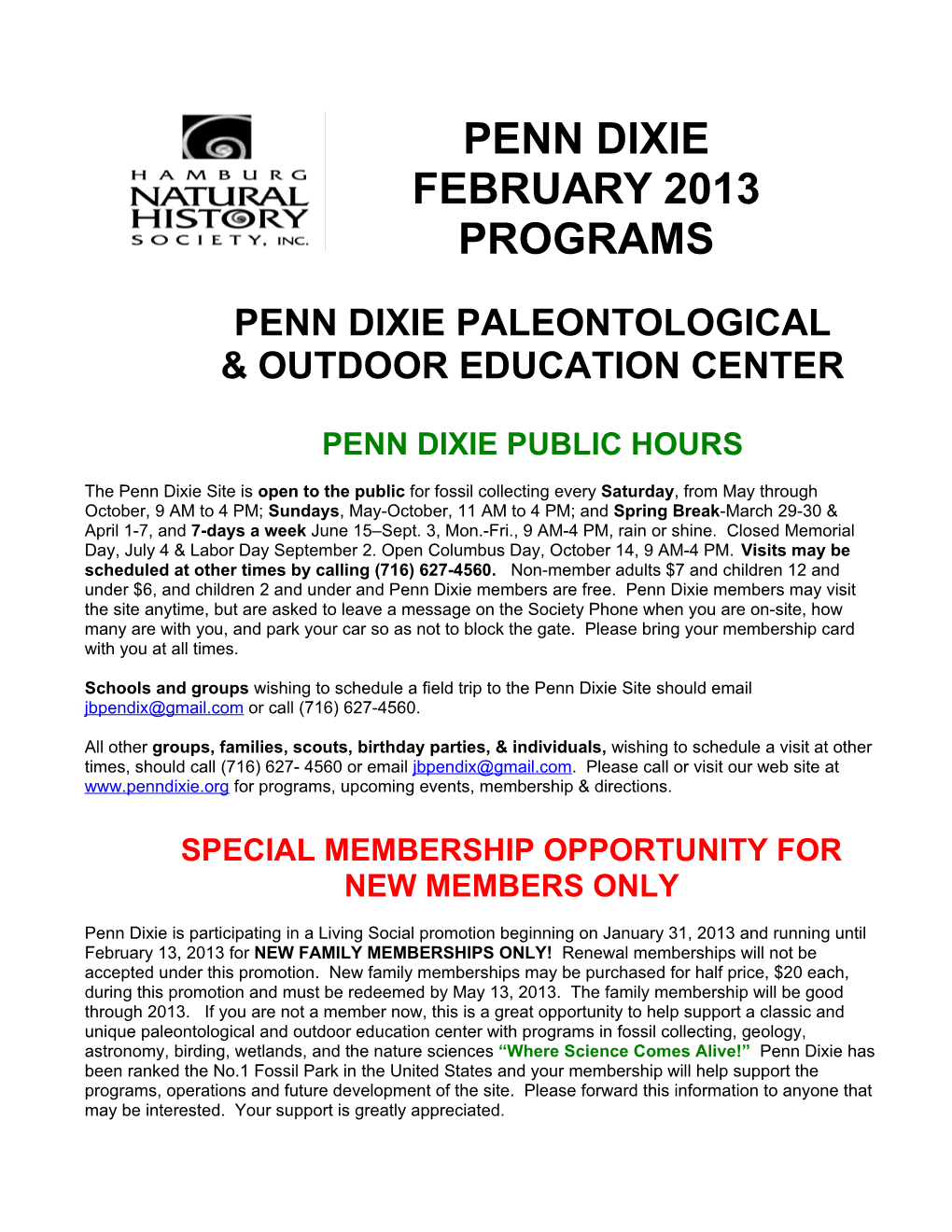 Penn Dixie Paleontological