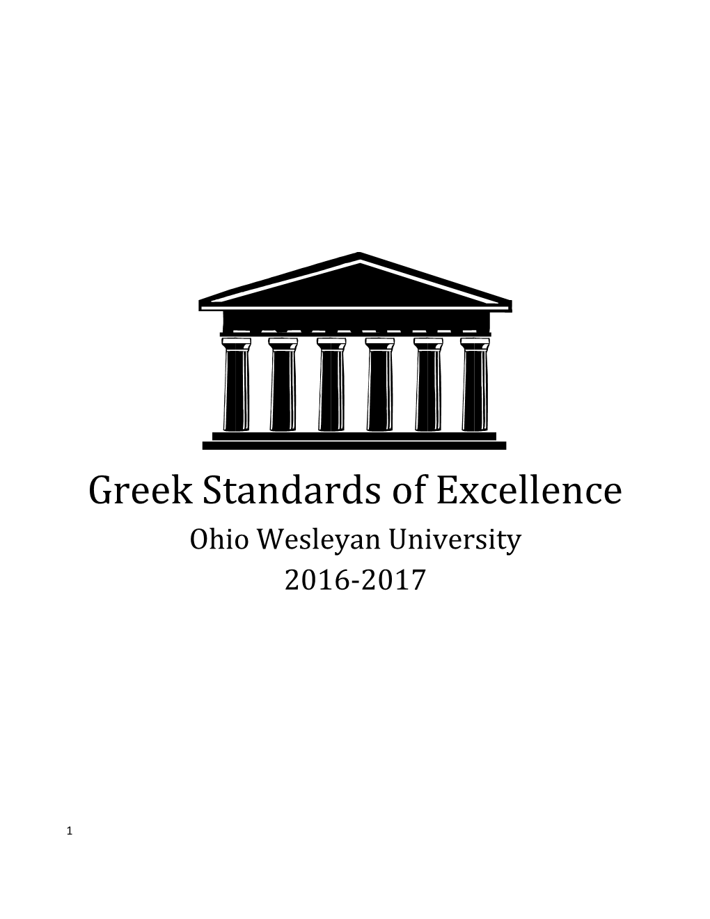 Greek Standards of Excellence