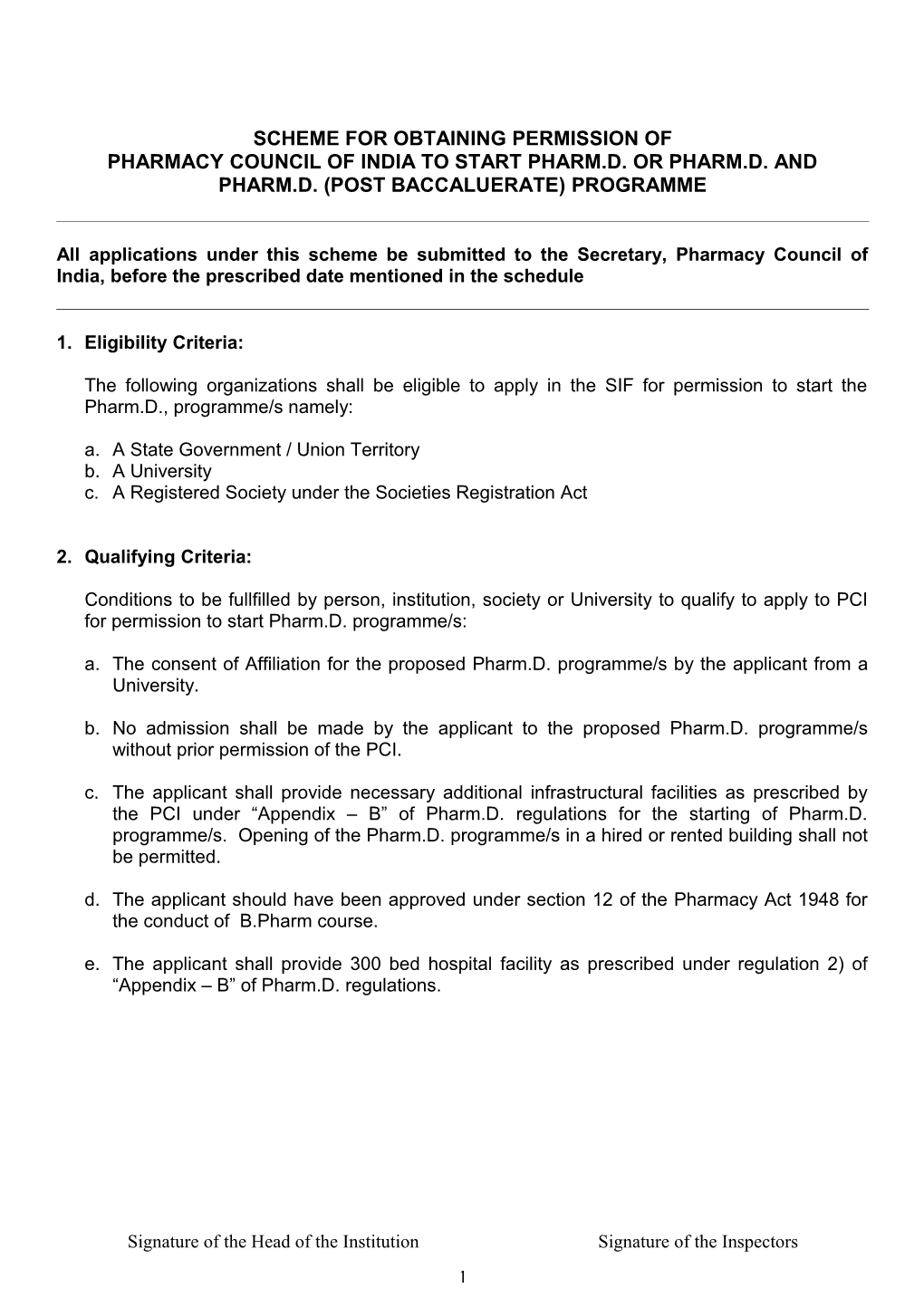 Scheme for Obtaining Permission Of