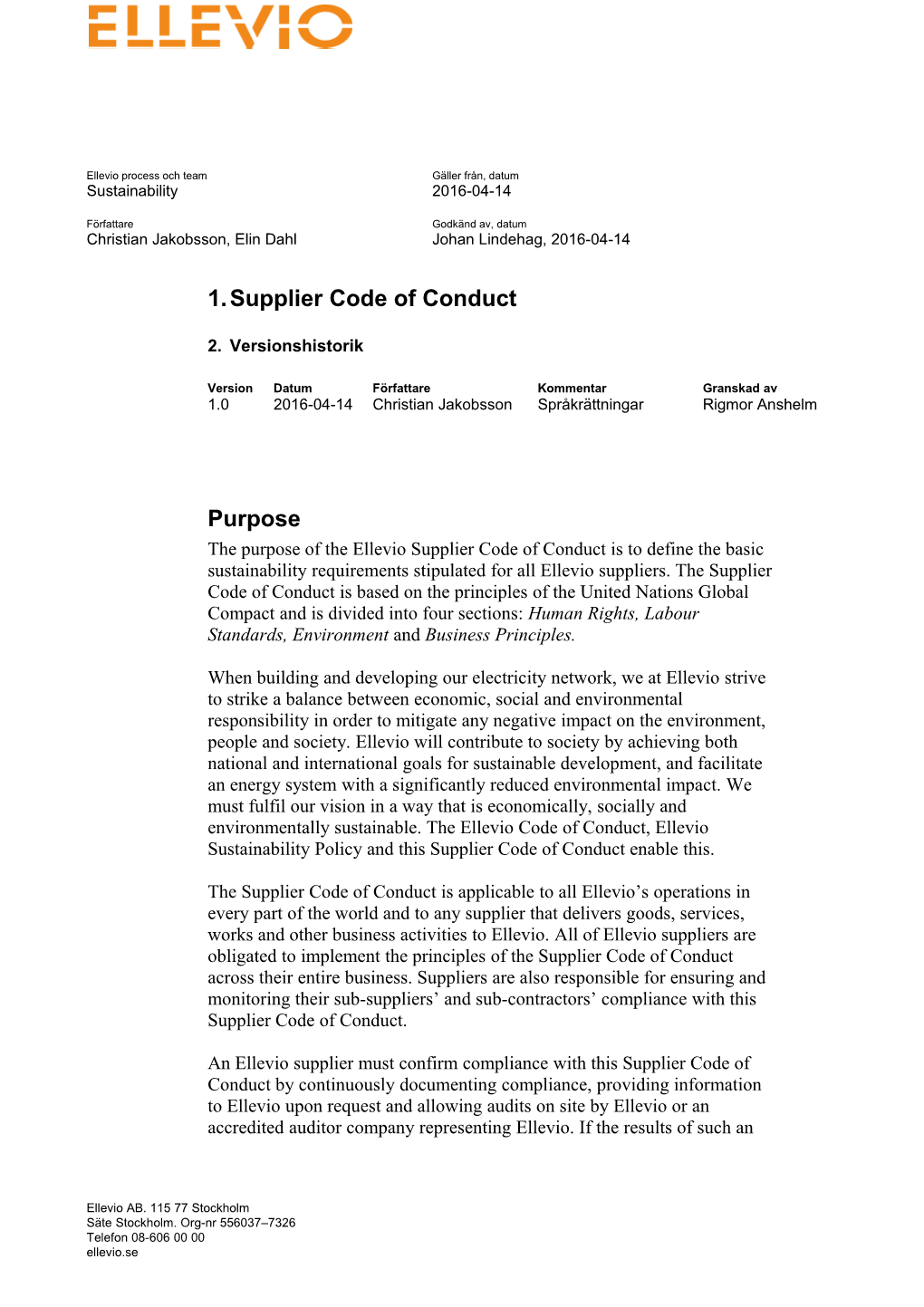 ENG Supplier Code of Conduct FINAL
