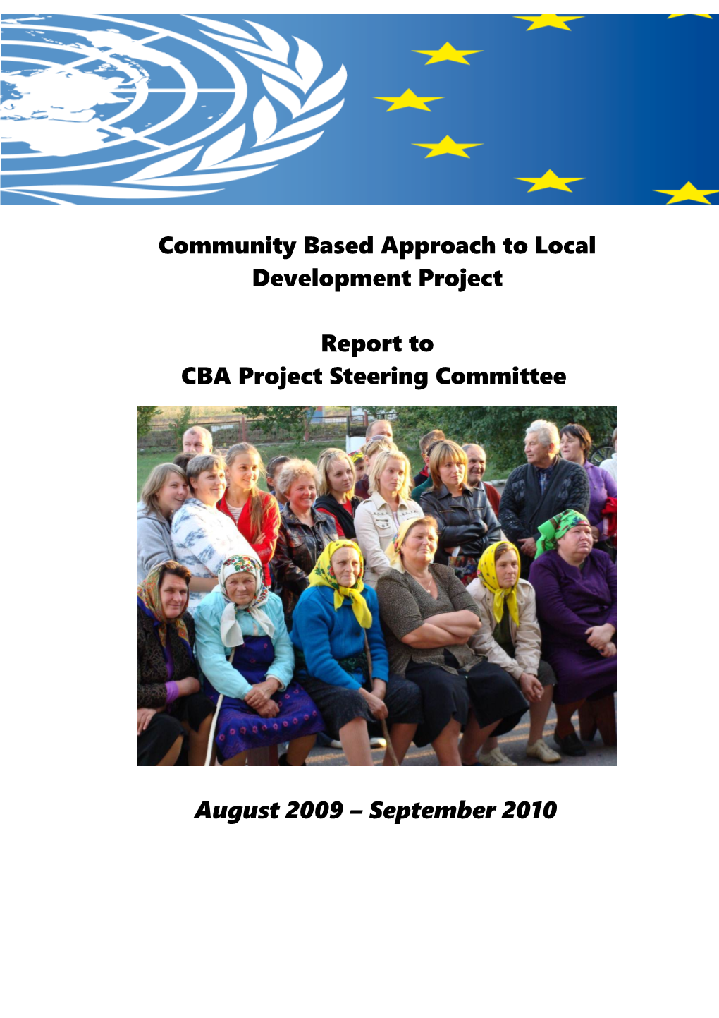 Community Based Approach to Local Development Project