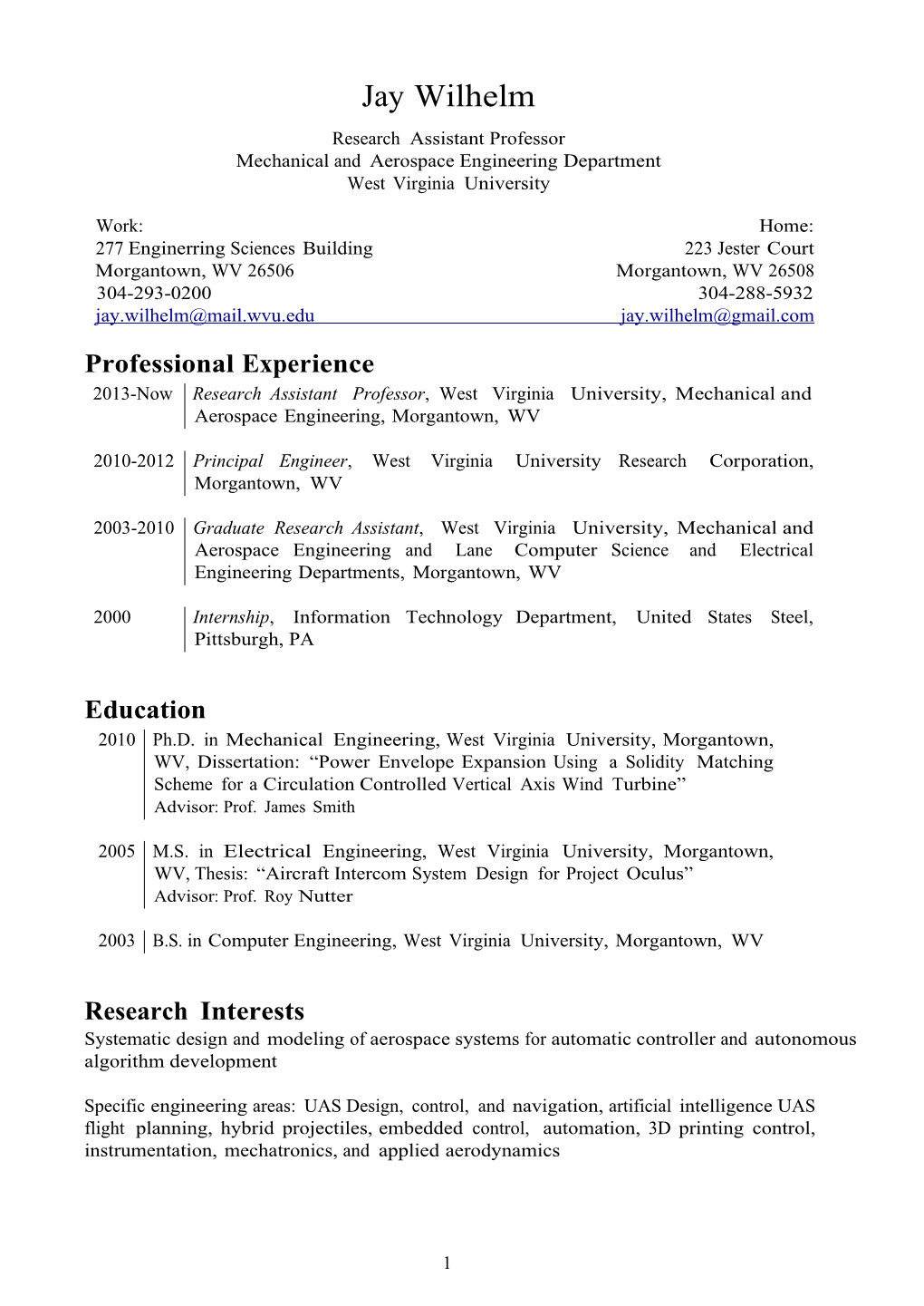 Research Assistantprofessor