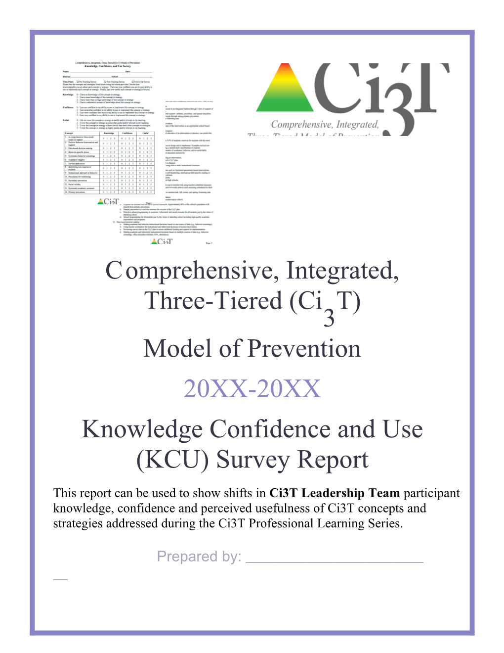 Ment Integrity and Social Validity Preliminary Findings