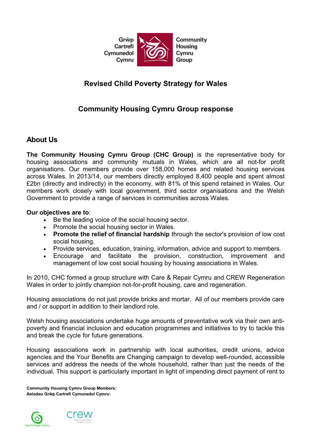 Revised Child Poverty Strategy for Wales