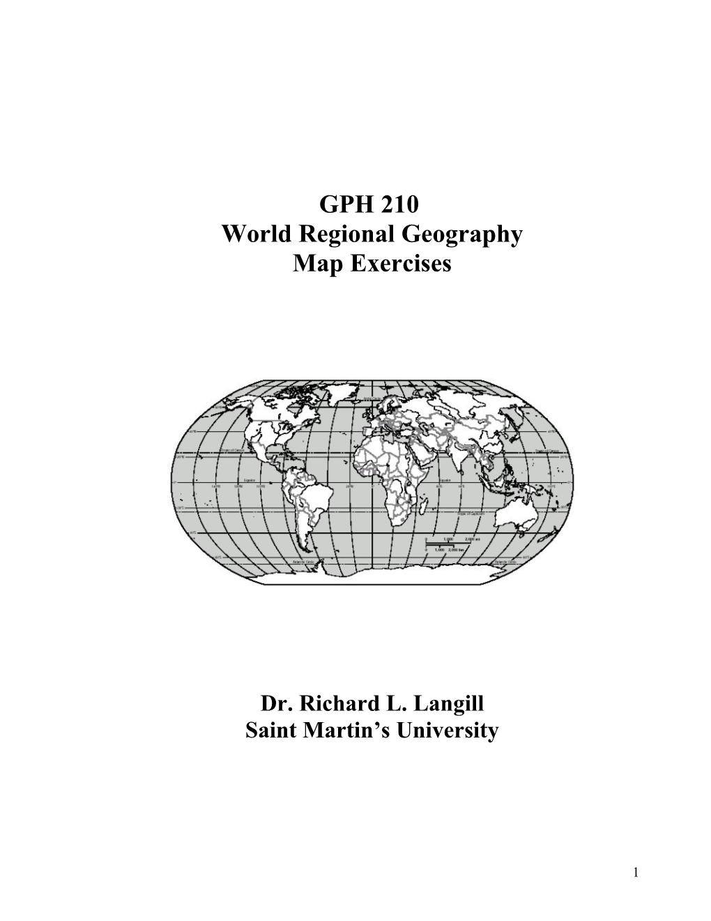 World Regional Geography