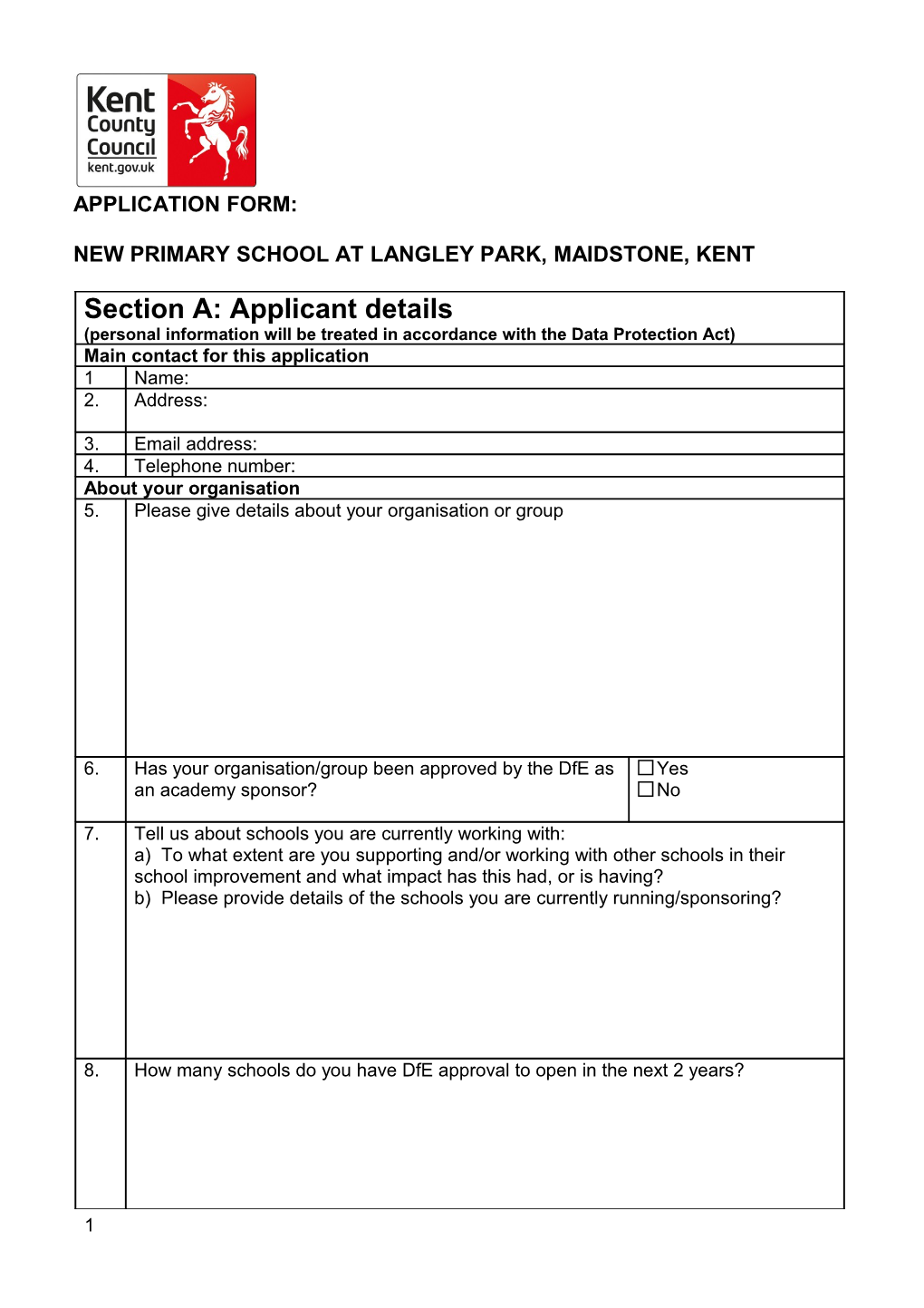 New Primary School at Langley Park, Maidstone, Kent